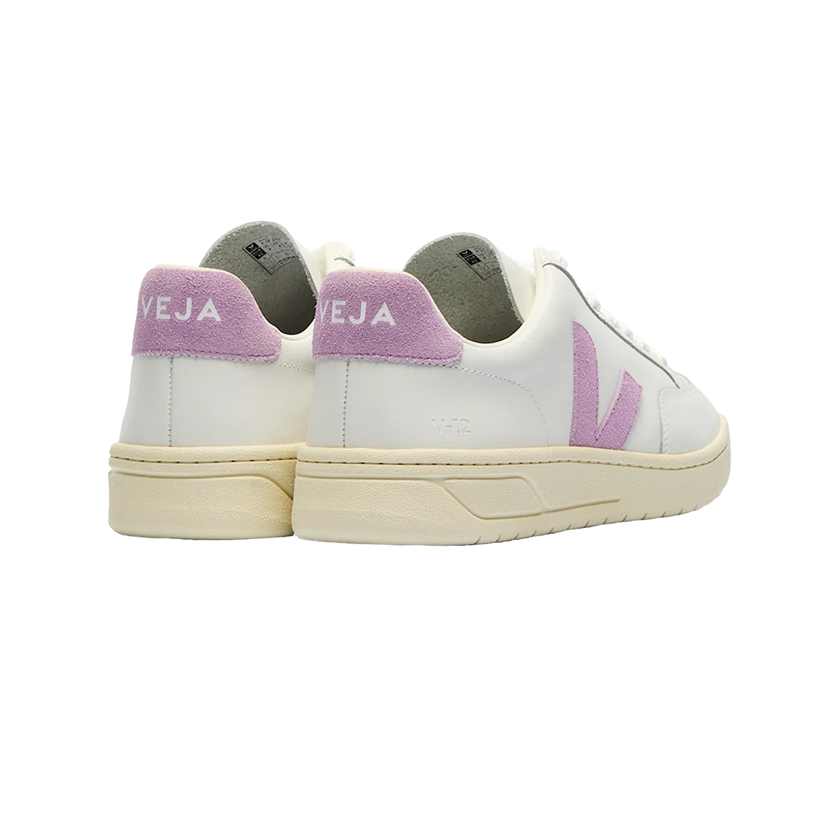 Veja V-12 Leather White Orchid - Image 3