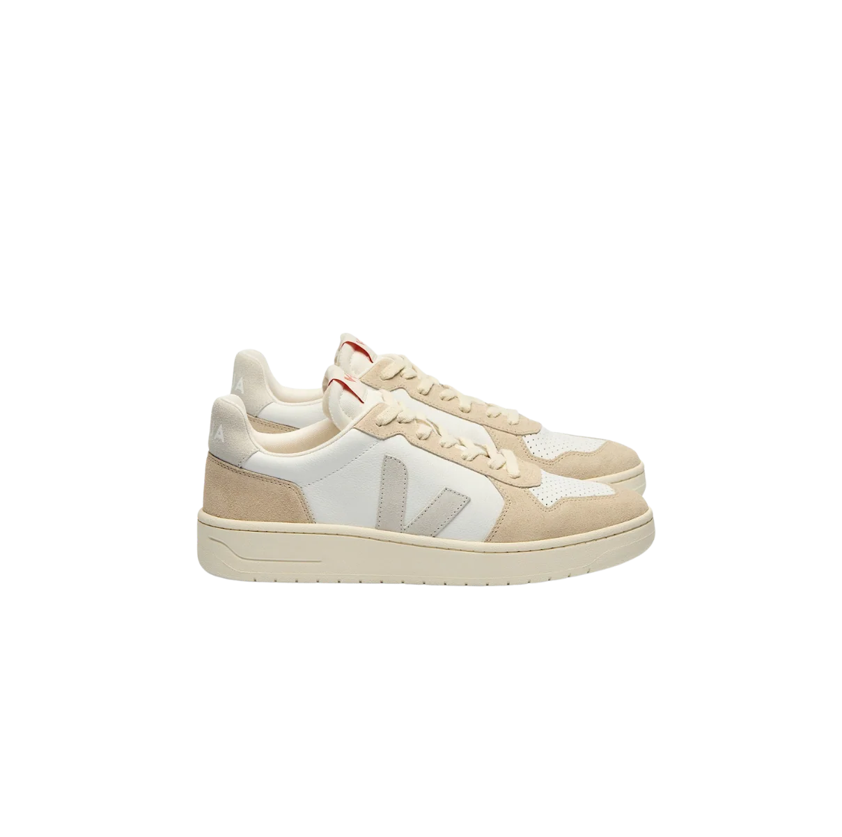 Veja V-82 Leath Ex-White Natural Almond - Image 3