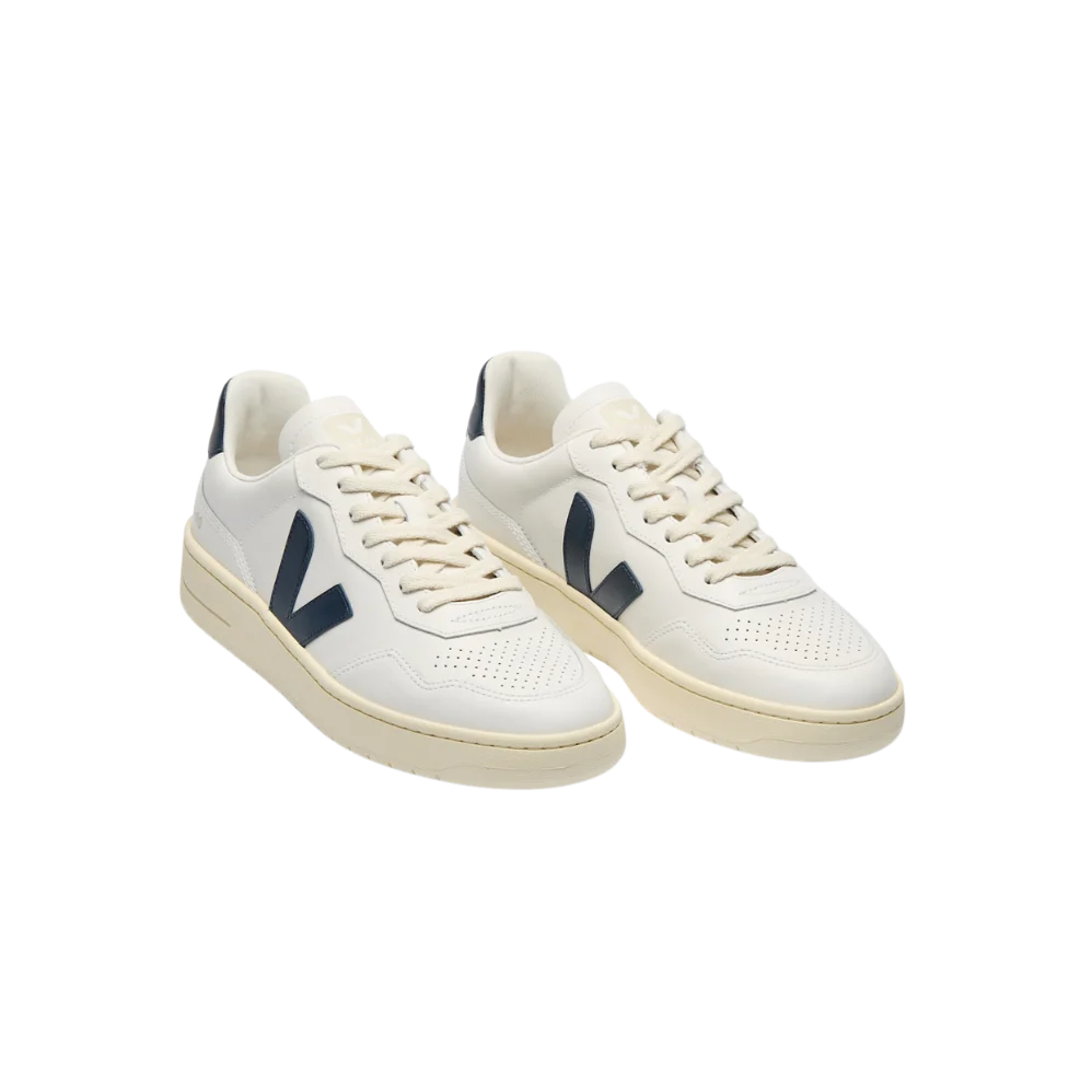 Veja V-90 O.T Leath Ex-White Nautico - Image 2