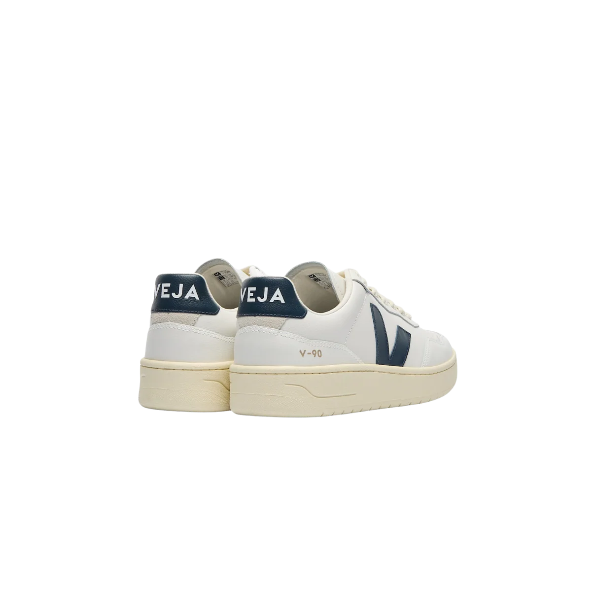 Veja V-90 O.T Leath Ex-White Nautico - Image 4