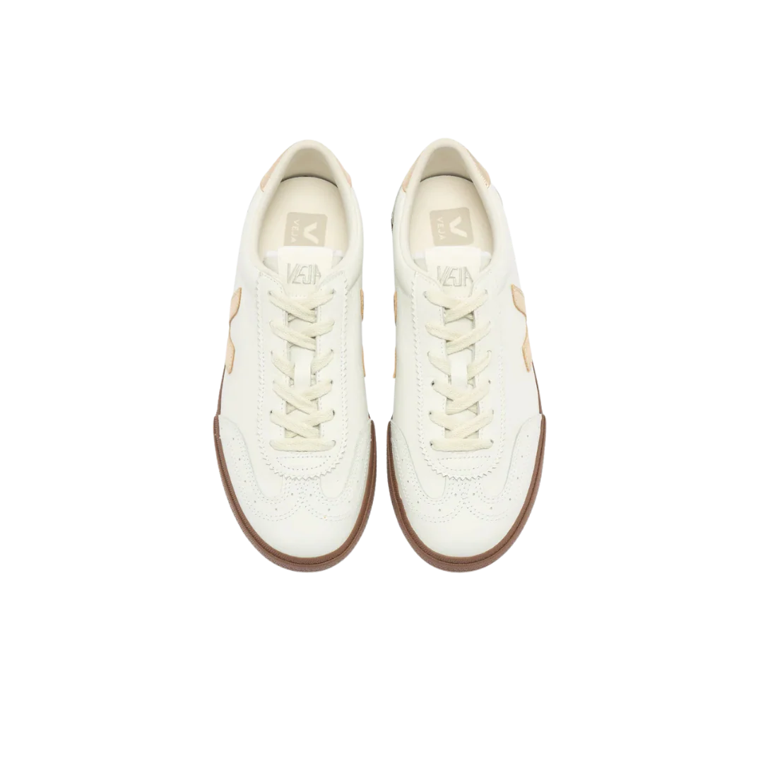 VEJA Volley O.T. – White / Platine / Bark - Image 2