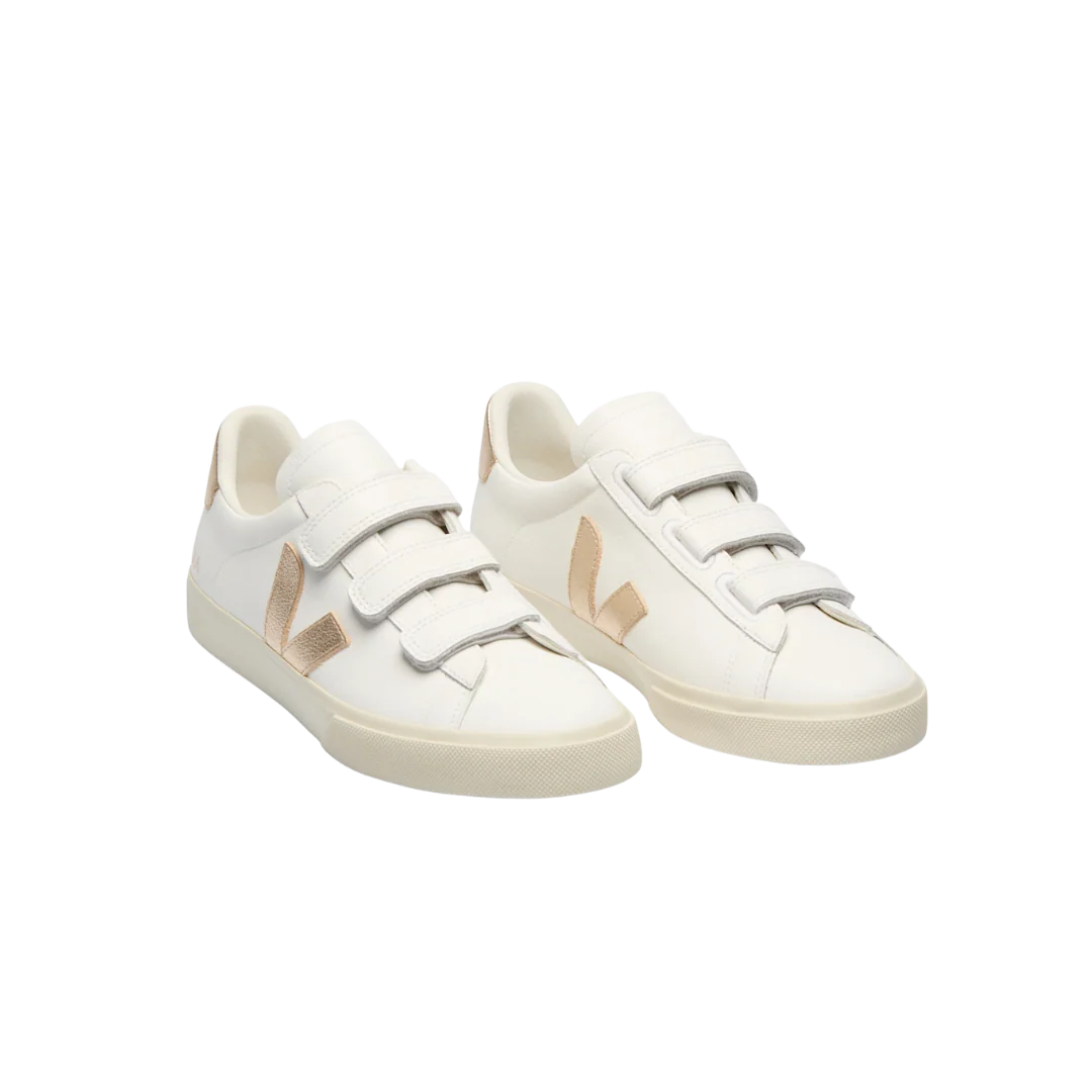 Veja Recife Leather White Platine - Image 2