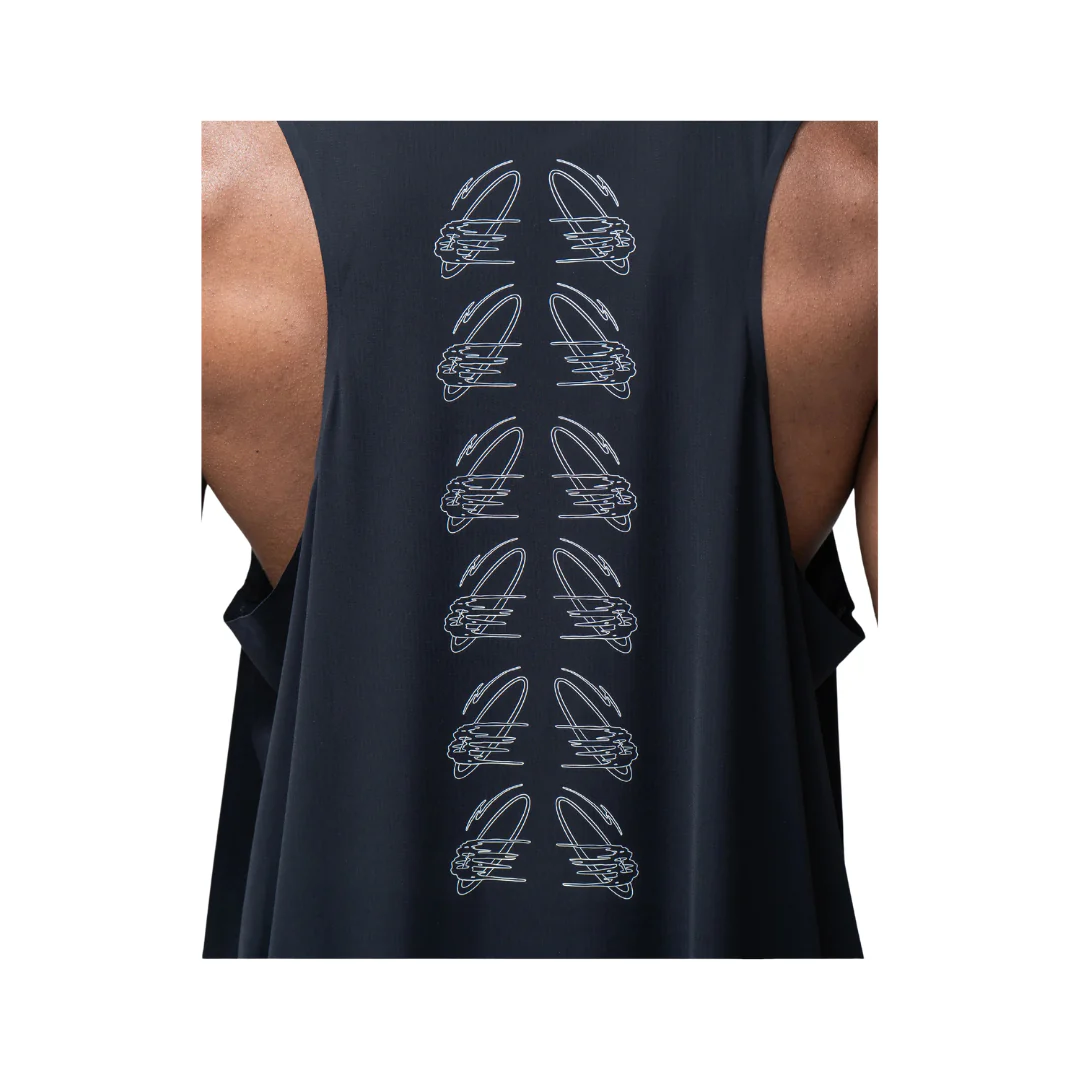 Hermanos Koumori Vertebrae Race Singlet - Black - Image 3