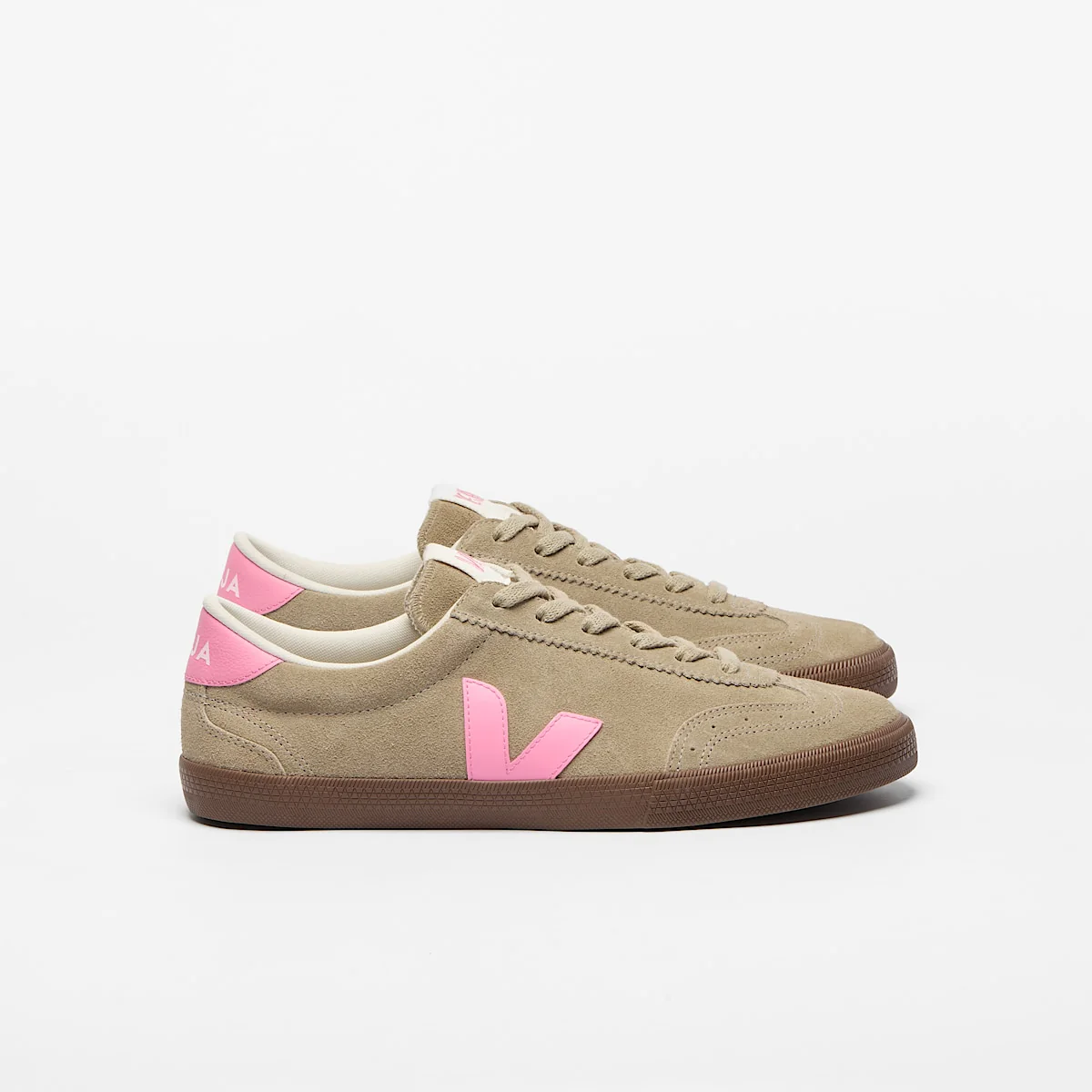 Veja Volley Suede Taupe Malibu Bark - Image 3